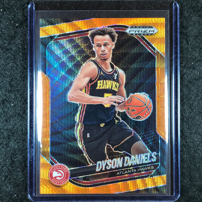 2024-25 Prizm Black DYSON DANIELS Base Orange Wave 23/60 #211
