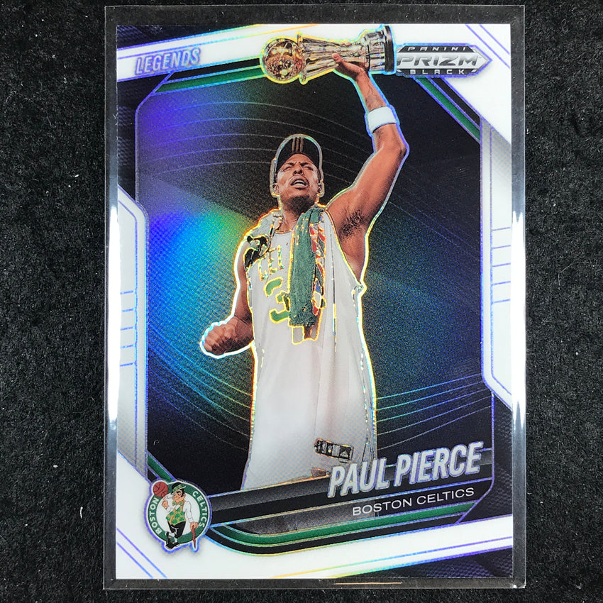 2024-25 Prizm Black PAUL PIERCE Base White /175 #258