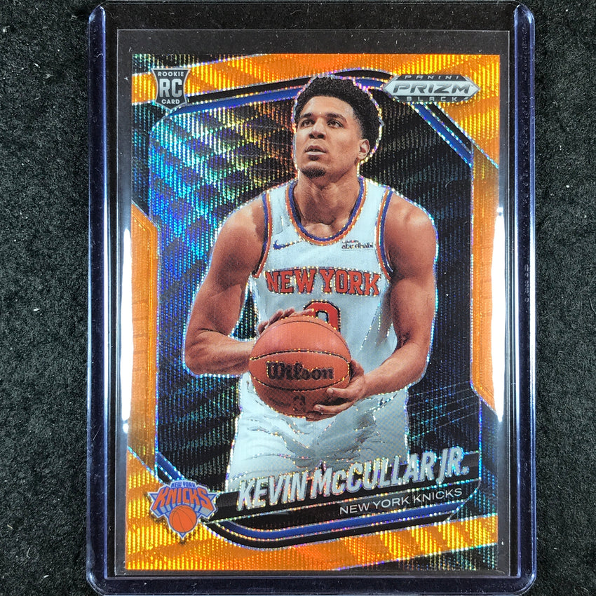 2024-25 Prizm Black KEVIN MCCULLAR JR. Rookie Base Orange Wave 59/60 #246