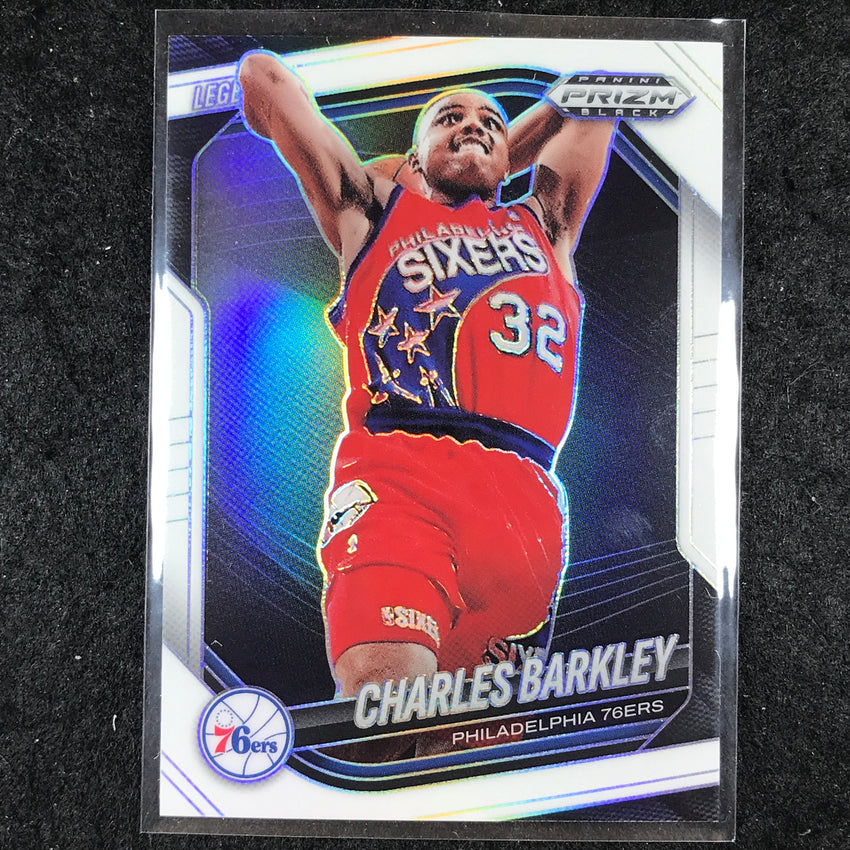 2024-25 Prizm Black CHARLES BARKLEY Base White /175 #260