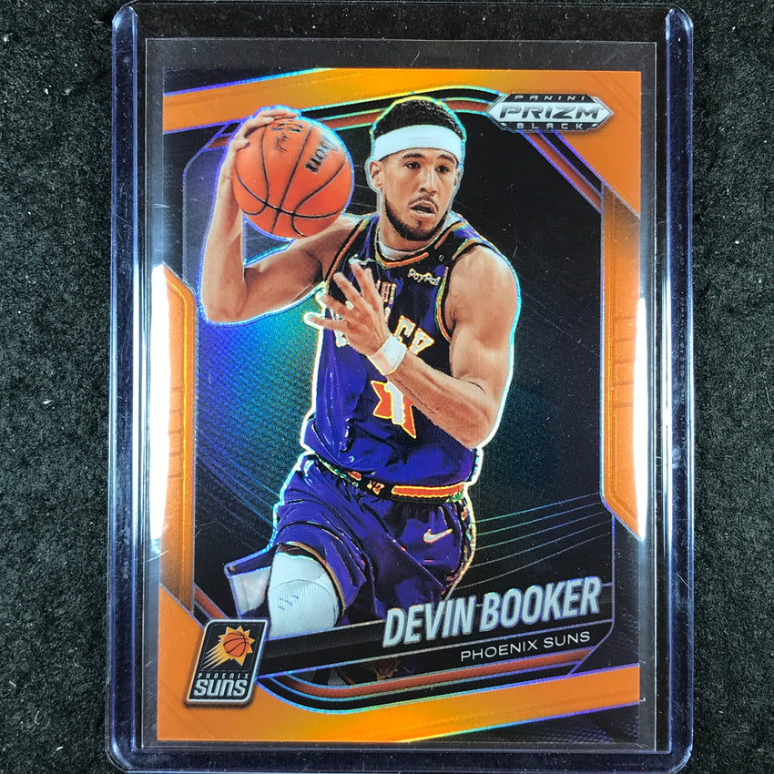 2024-25 Prizm Black DEVIN BOOKER Base Orange 49/49 #11