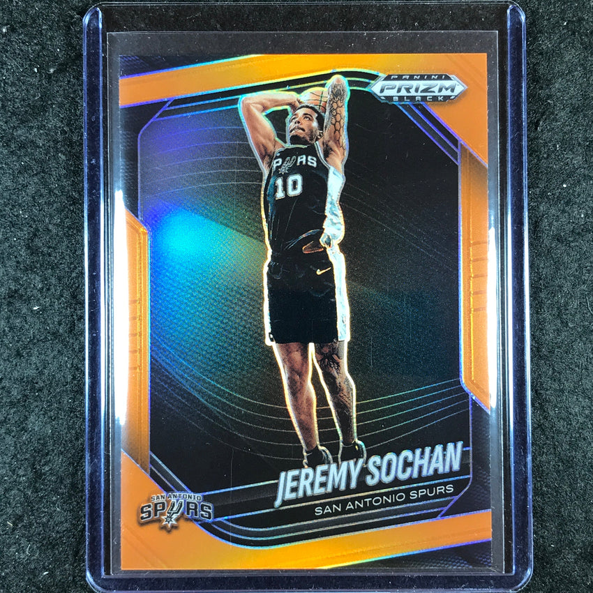 2024-25 Prizm Black JEREMY SOCHAN Base Orange 2/49 #62