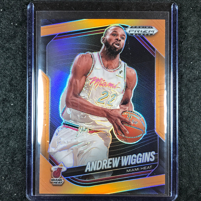 2024-25 Prizm Black ANDREW WIGGINS Base Orange 45/49 #119