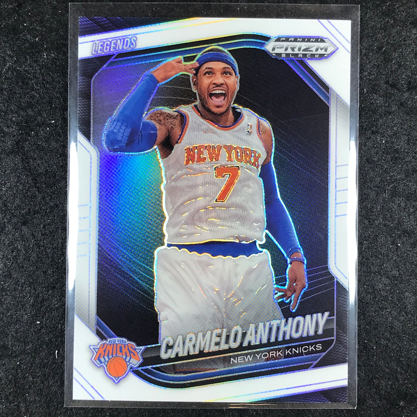 2024-25 Prizm Black CARMELO ANTHONY Base White /175 #267