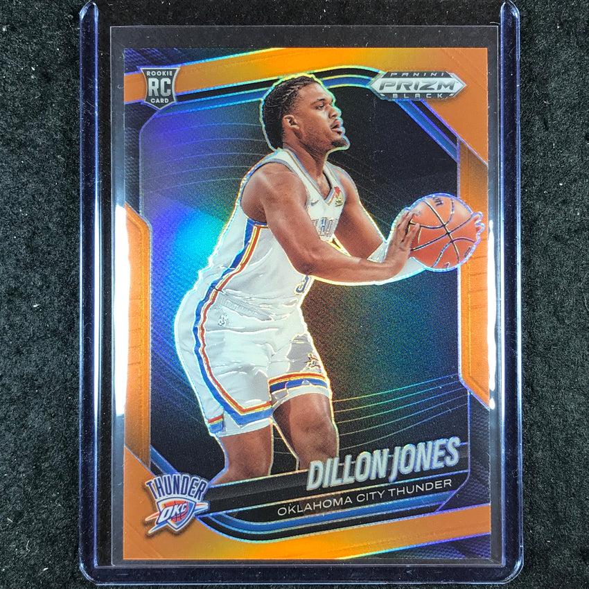 2024-25 Prizm Black DILLON JONES Rookie Base Orange 11/49 #204