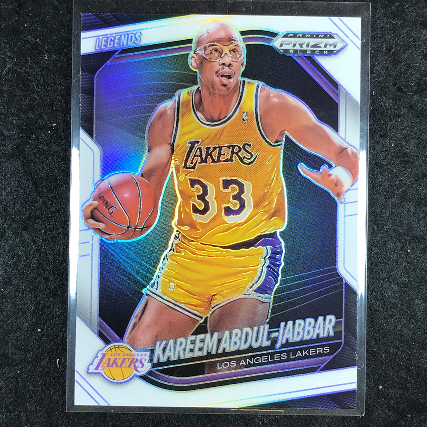 2024-25 Prizm Black KAREEM ABDUL-JABBAR Base White /175 #270