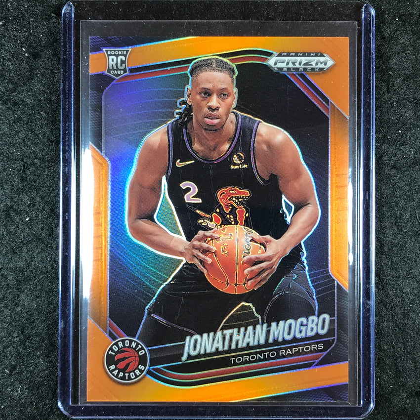2024-25 Prizm Black JONATHAN MOGBO Base Orange 37/49 #227