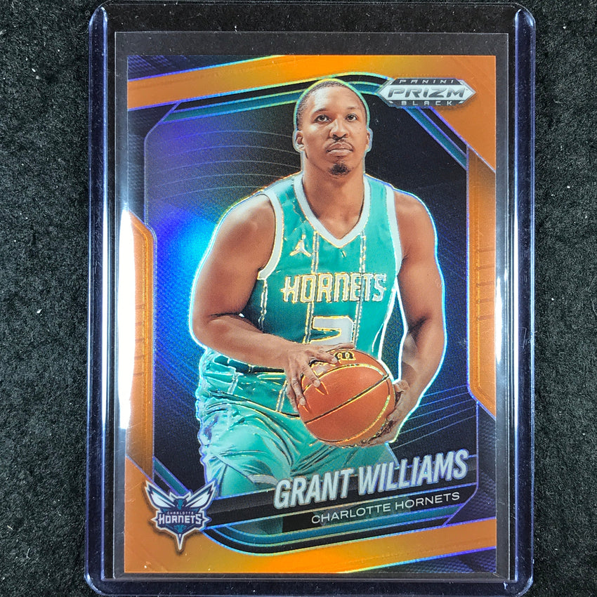 2024-25 Prizm Black GRANT WILLIAMS Base Orange 3/49 #231