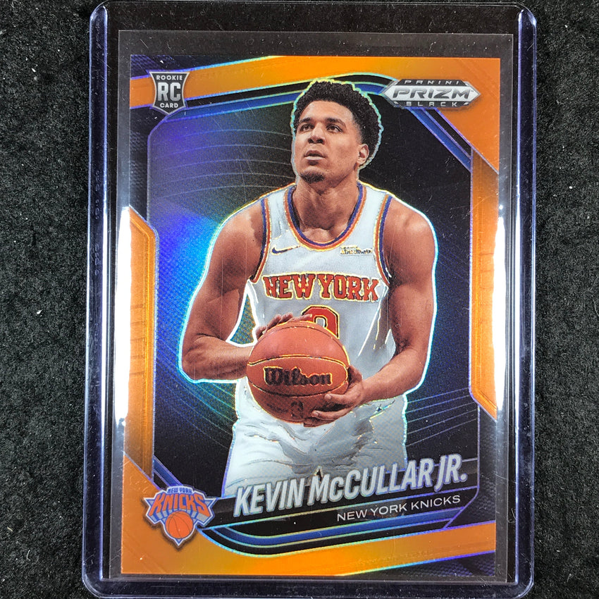 2024-25 Prizm Black KEVIN MCCULLAR JR. Rookie Base Orange 6/49 #246