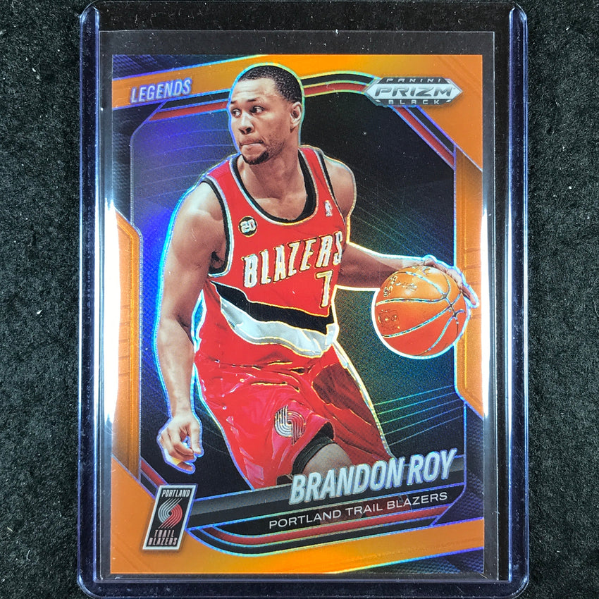 2024-25 Prizm Black BRANDON ROY Base Orange 38/49 #300