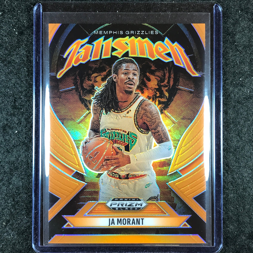 2024-25 Prizm Black JA MORANT Talismen Orange 23/49 #3