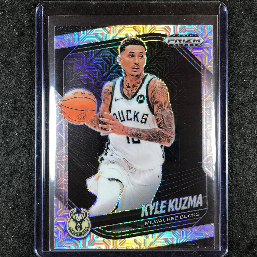 2024-25 Prizm Black KYLE KUZMA Base Mojo 23/25 #84