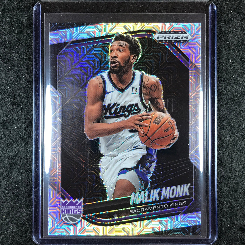 2024-25 Prizm Black MALIK MONK Base Mojo 18/25 #97