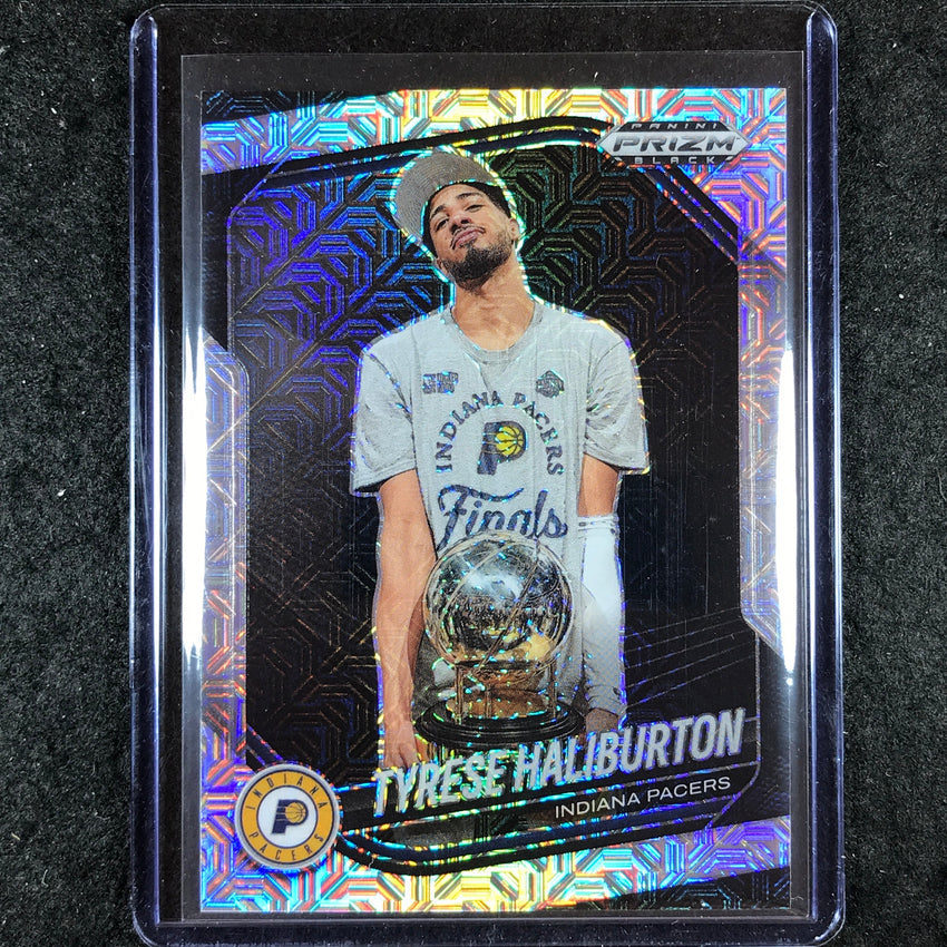 2024-25 Prizm Black TYRESE HALIBURTON Base Mojo 24/25 #171