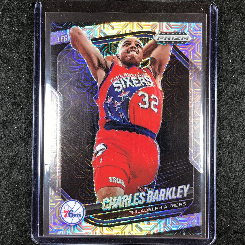 2024-25 Prizm Black CHARLES BARKLEY Base Mojo 15/25 #260