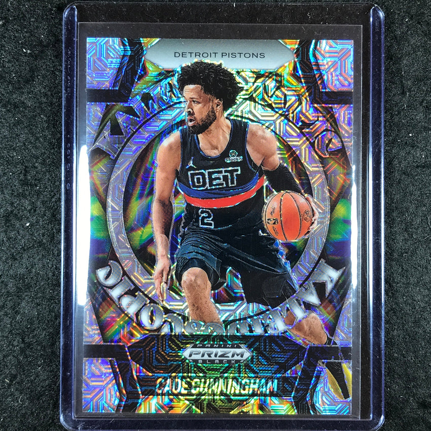 2024-25 Prizm Black CADE CUNNINGHAM Kaleidoscopic Mojo 16/25 #15