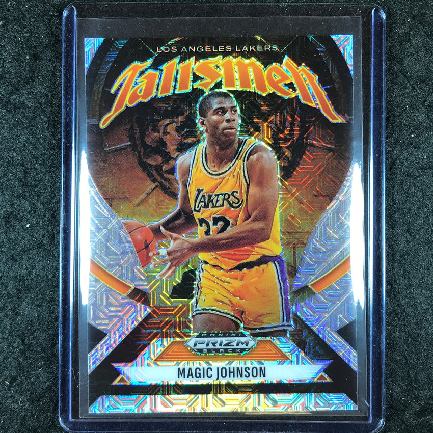 2024-25 Prizm Black MAGIC JOHNSON Talismen Mojo 23/25 #19
