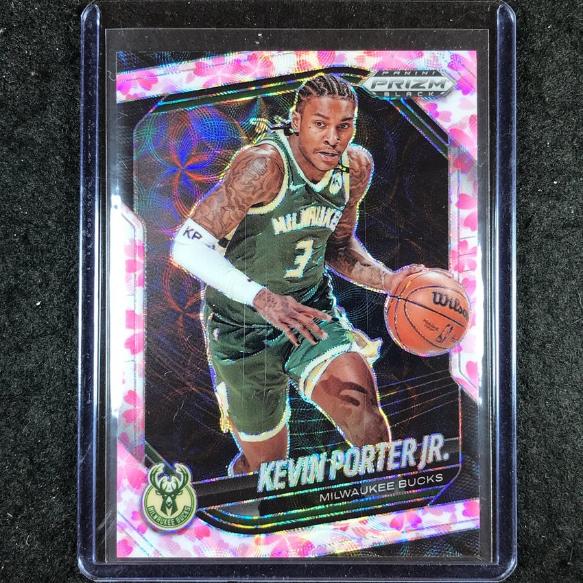 2024-25 Prizm Black KEVIN PORTER JR. Base Cherry Blossom 19/20 #229