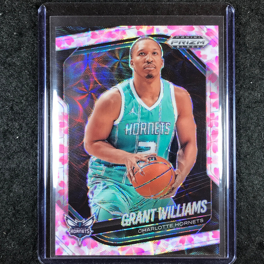 2024-25 Prizm Black GRANT WILLIAMS Base Cherry Blossom 18/20 #231
