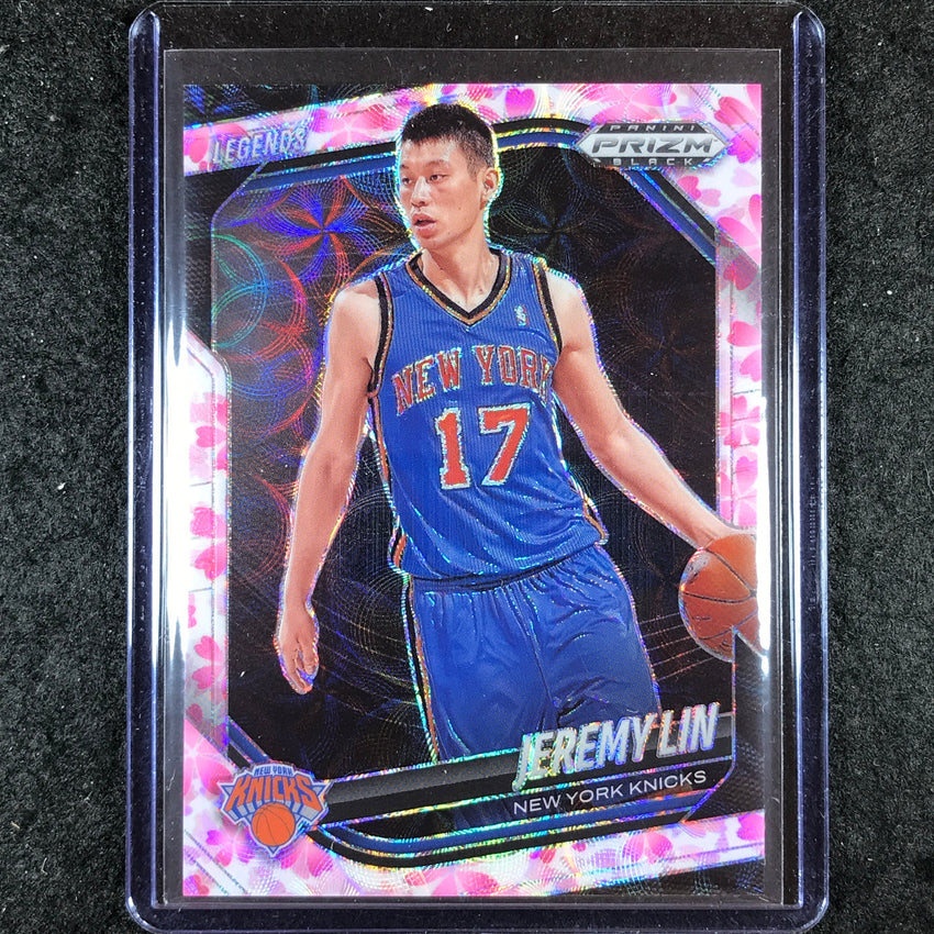 2024-25 Prizm Black JEREMY LIN Base Cherry Blossom 13/20 #295