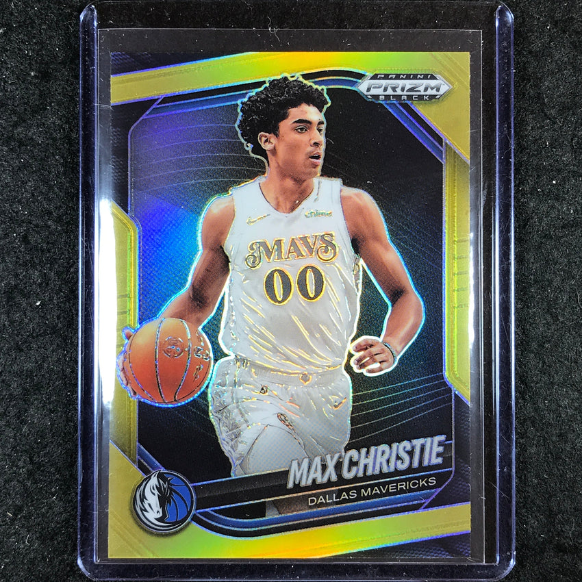 2024-25 Prizm Black MAX CHRISTIE Base Gold 5/10 #174
