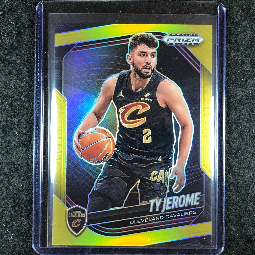 2024-25 Prizm Black TY JEROME Base Gold 10/10 #228
