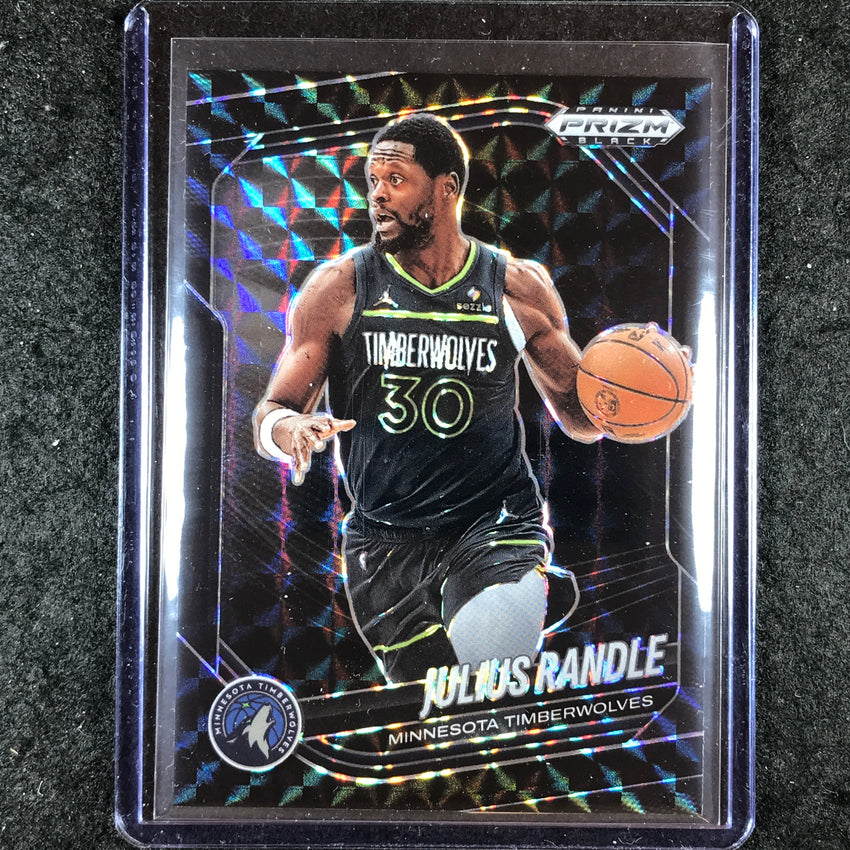 2024-25 Prizm Black JULIUS RANDLE Base Black Finite 1/1 #24