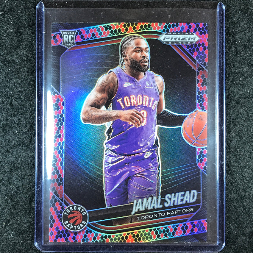 2024-25 Prizm Black JAMAL SHEAD Rookie Snakeskin SSP #210