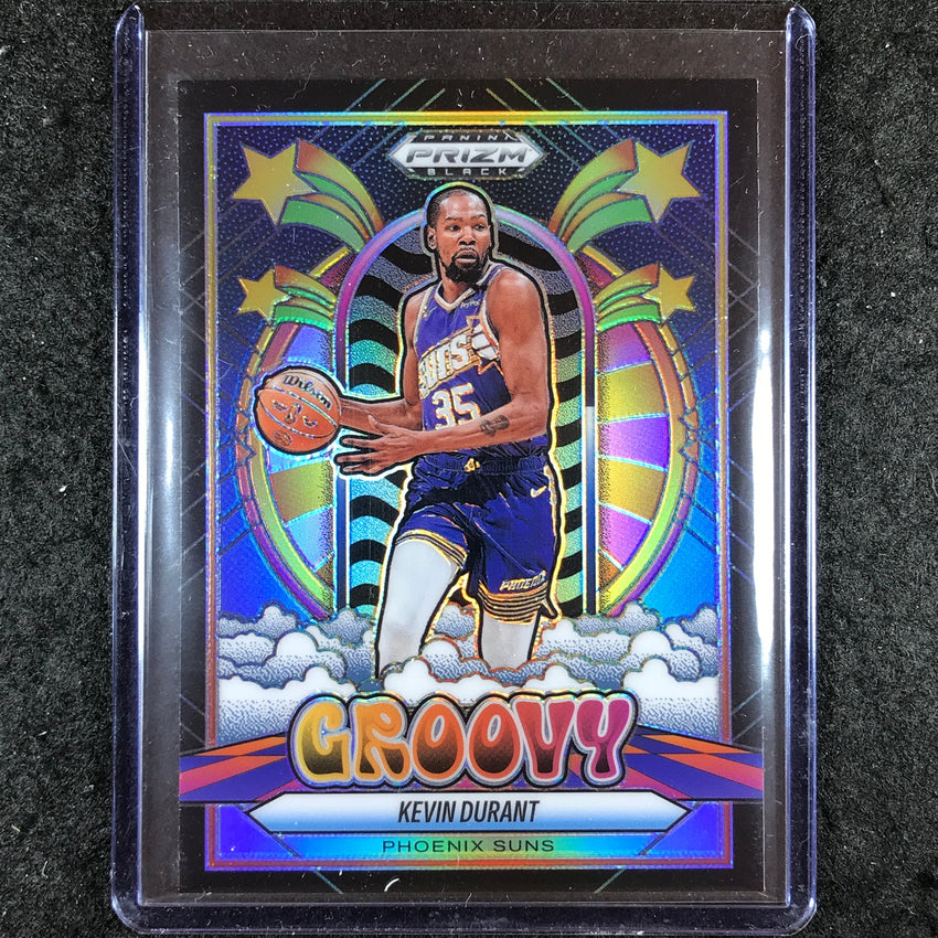 2024-25 Prizm Black KEVIN DURANT Groovy SSP #23