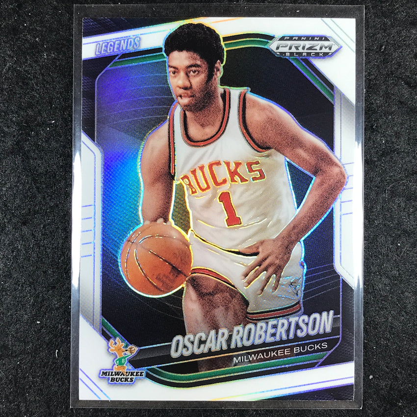 2024-25 Prizm Black OSCAR ROBERTSON Base White /175 #296