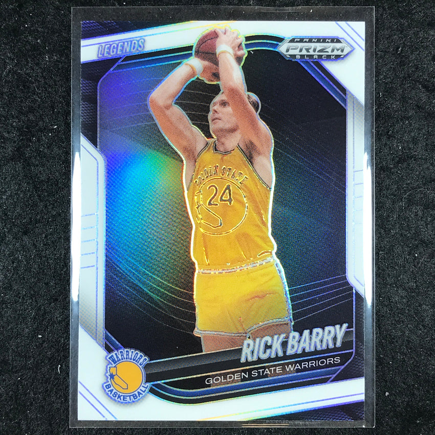 2024-25 Prizm Black RICK BARRY Base White /175 #297