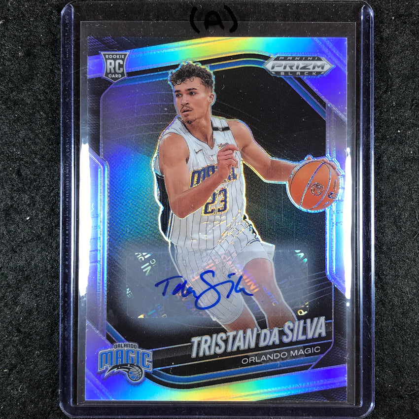 2024-25 Prizm Black TRISTAN DA SILVA Base Rookie Auto Silver #87 (A)
