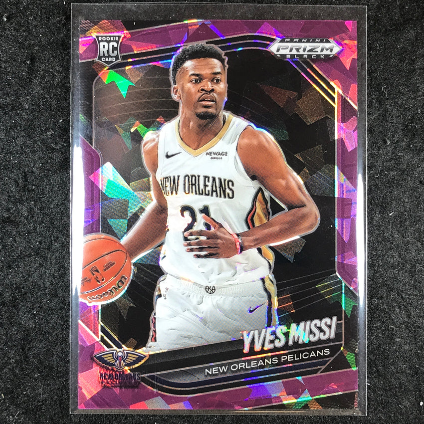 2024-25 Prizm Black YVES MISSI Rookie Base Purple Ice /149 #3
