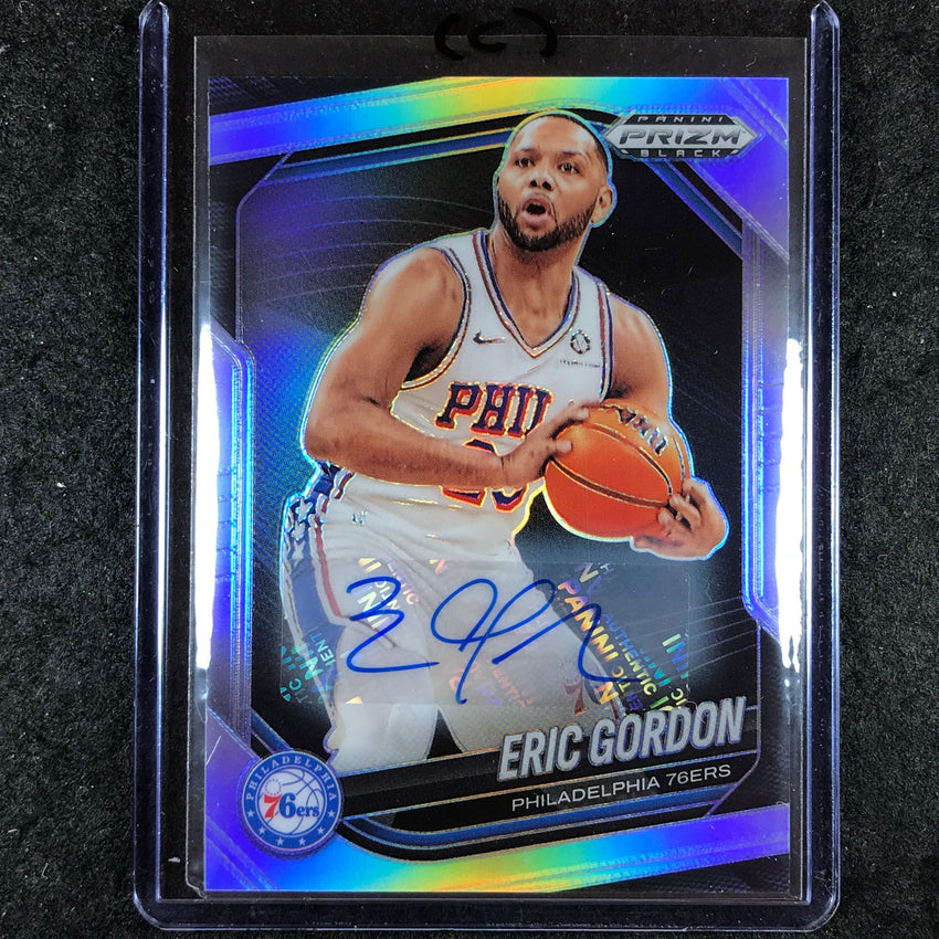 2024-25 Prizm Black ERIC GORDON Base Auto Silver #188 (C)