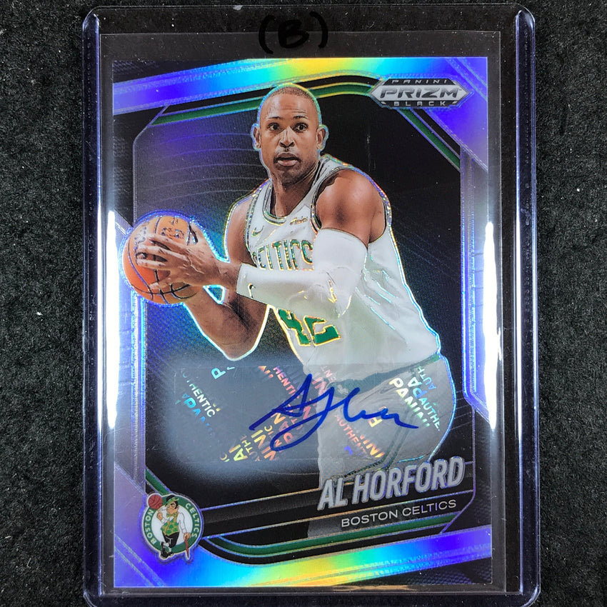 2024-25 Prizm Black AL HORFORD Base Auto Silver #192 (B)