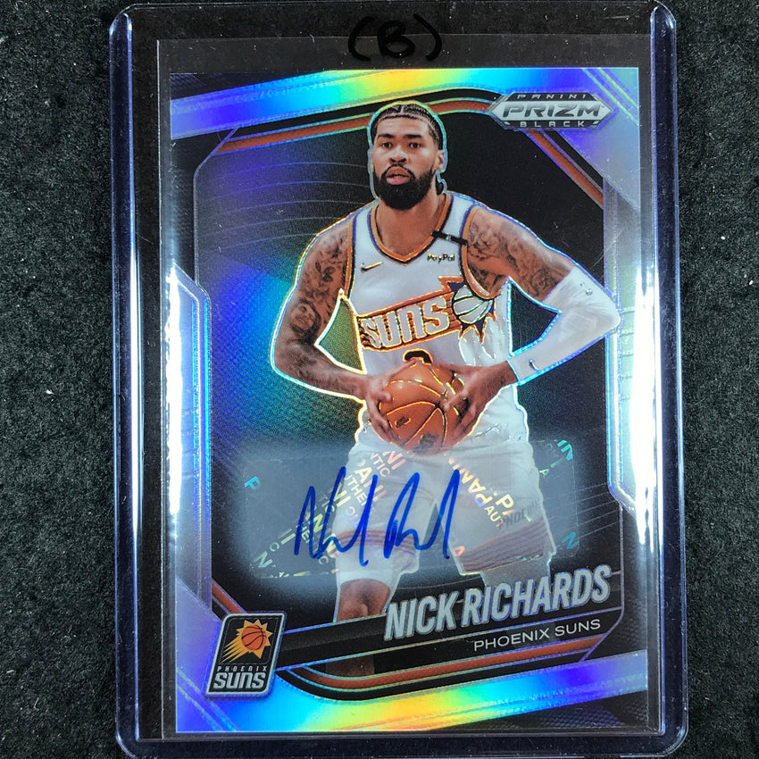 2024-25 Prizm Black NICK RICHARDS Base Auto Silver #233 (B)
