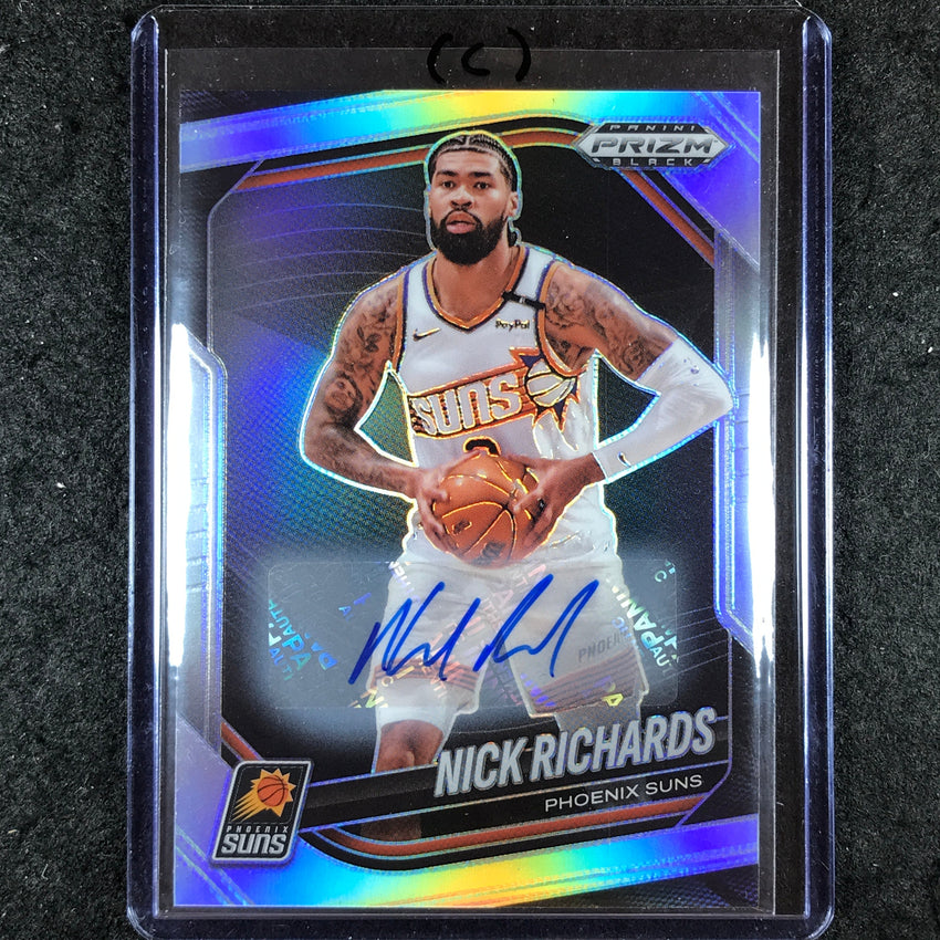 2024-25 Prizm Black NICK RICHARDS Base Auto Silver #233 (C)