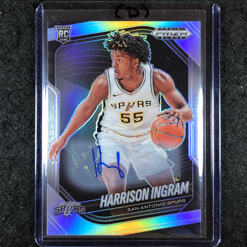2024-25 Prizm Black HARRISON INGRAM Base Rookie Auto Silver #239 (D)