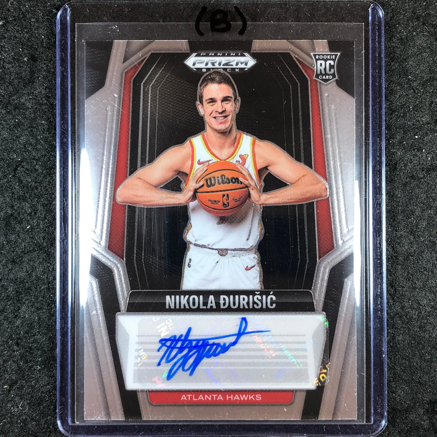 2024-25 Prizm Black NIKOLA DURISIC Rookie Signatures Auto Base #DUR (B)