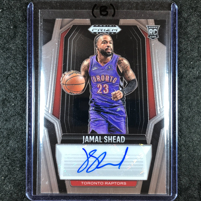 2024-25 Prizm Black JAMAL SHEAD Rookie Signatures Auto Base #JML (B)