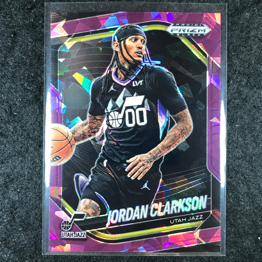 2024-25 Prizm Black JORDAN CLARKSON Base Purple Ice /149 #19