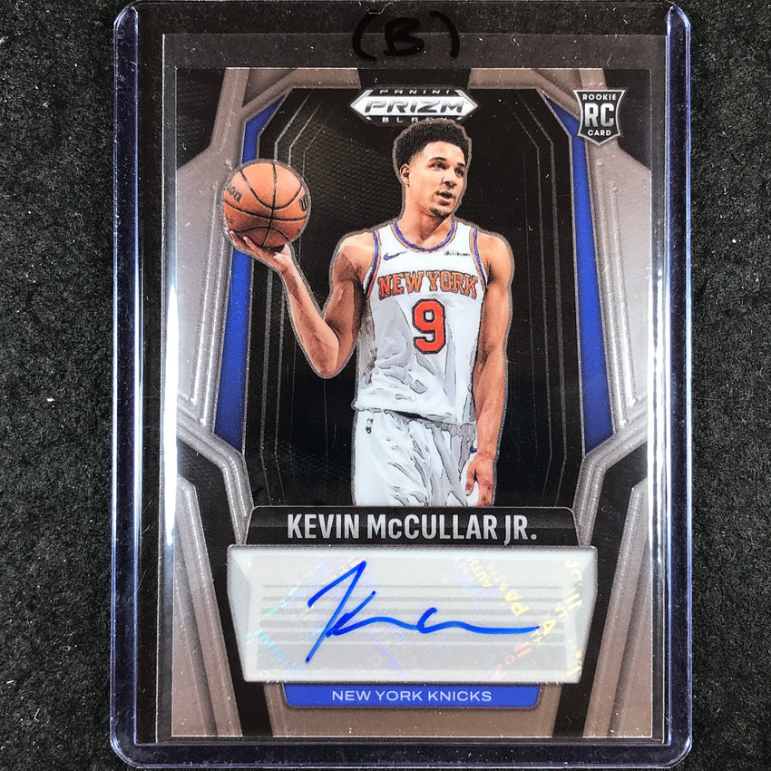2024-25 Prizm Black KEVIN MCCULLAR JR. Rookie Signatures Auto Base #KMJ (B)