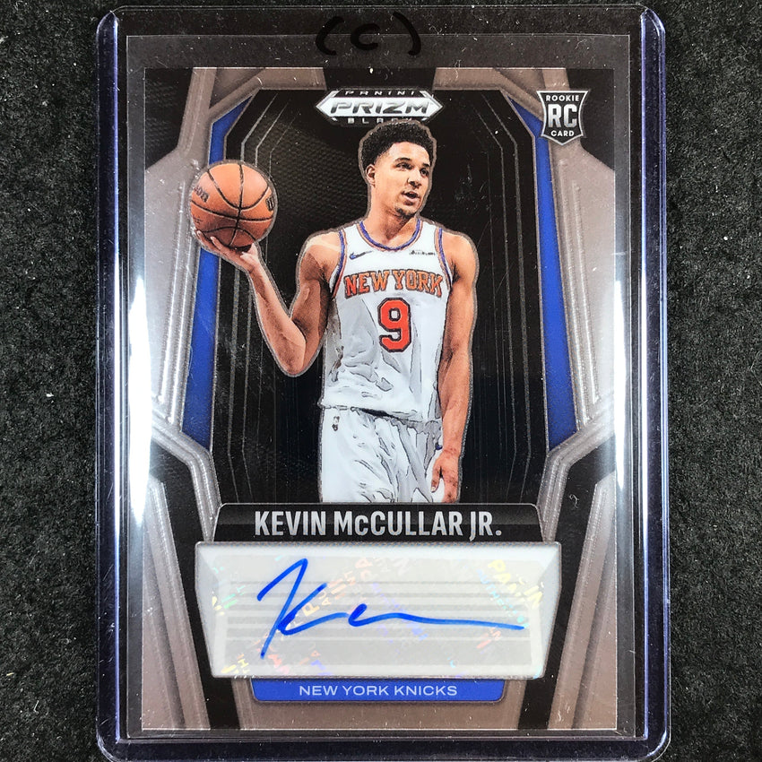 2024-25 Prizm Black KEVIN MCCULLAR JR. Rookie Signatures Auto Base #KMJ (C)