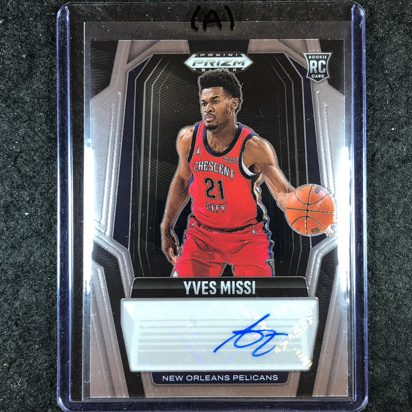 2024-25 Prizm Black YVES MISSI Rookie Signatures Auto Base #MIS (A)