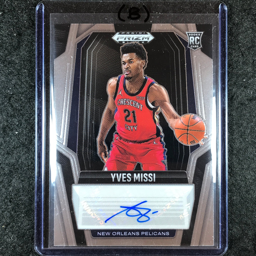 2024-25 Prizm Black YVES MISSI Rookie Signatures Auto Base #MIS (B)