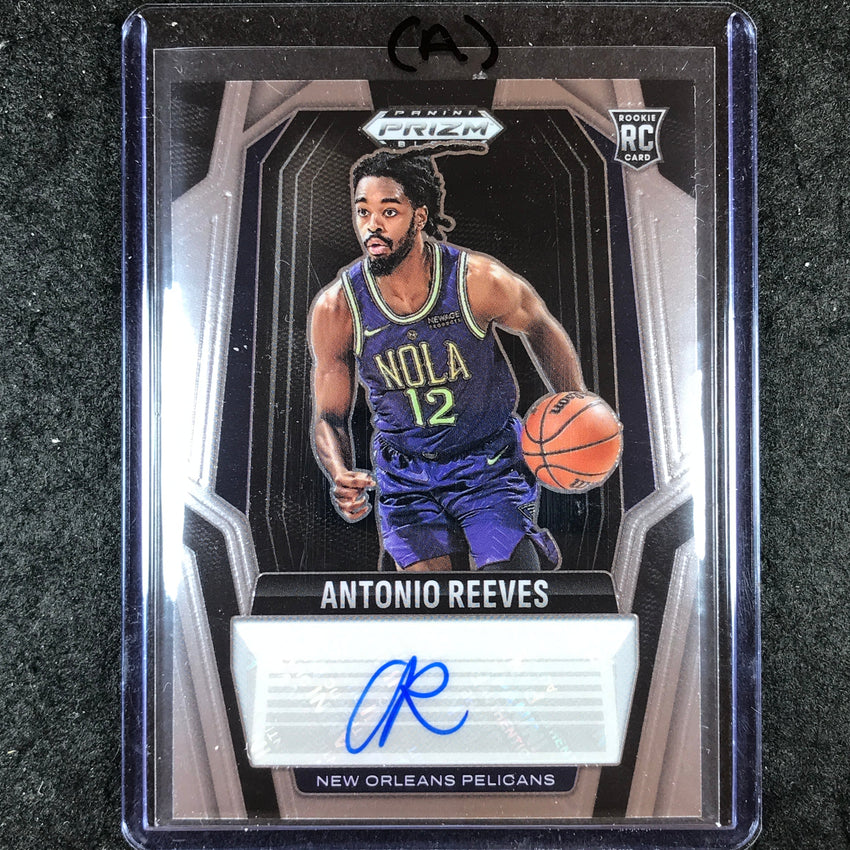 2024-25 Prizm Black ANTONIO REEVES Rookie Signatures Auto Base #REE (A)