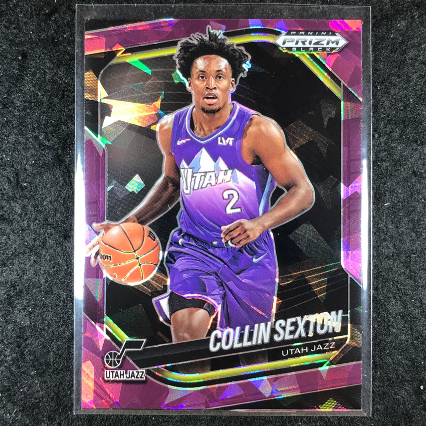2024-25 Prizm Black COLLIN SEXTON Base Purple Ice /149 #25