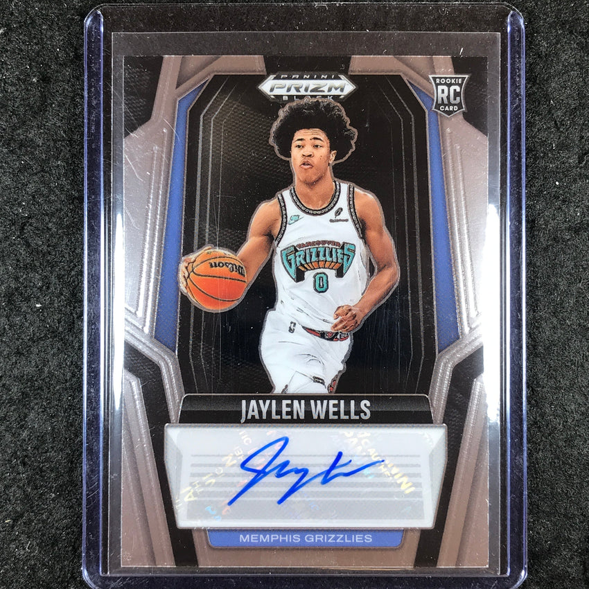 2024-25 Prizm Black JAYLEN WELLS Rookie Signatures Auto Base #WEL