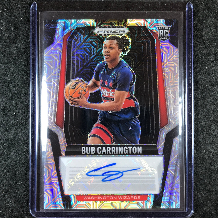 2024-25 Prizm Black BUB CARRINGTON Rookie Signatures Auto Mojo 22/25