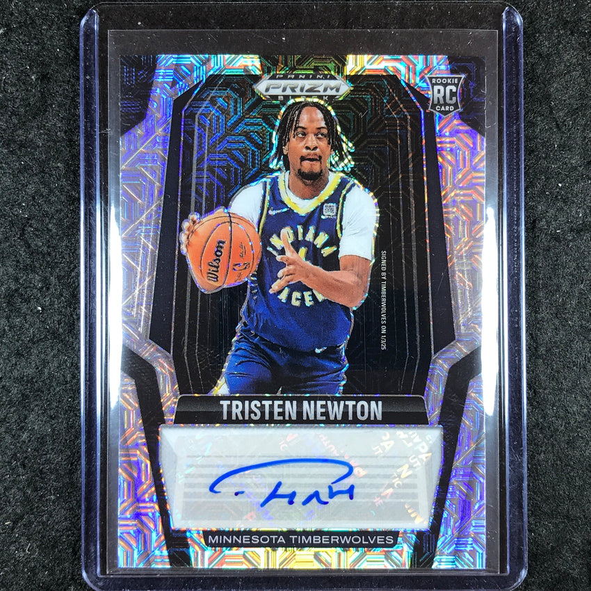 2024-25 Prizm Black TRISTEN NEWTON Rookie Signatures Auto Mojo 20/25
